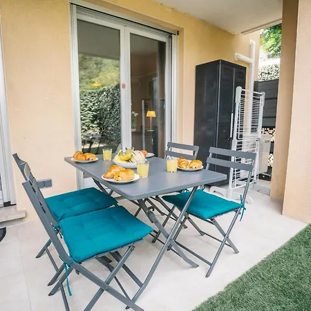 Appartement Parking Securise -climatise-piscine-terrasse-am *